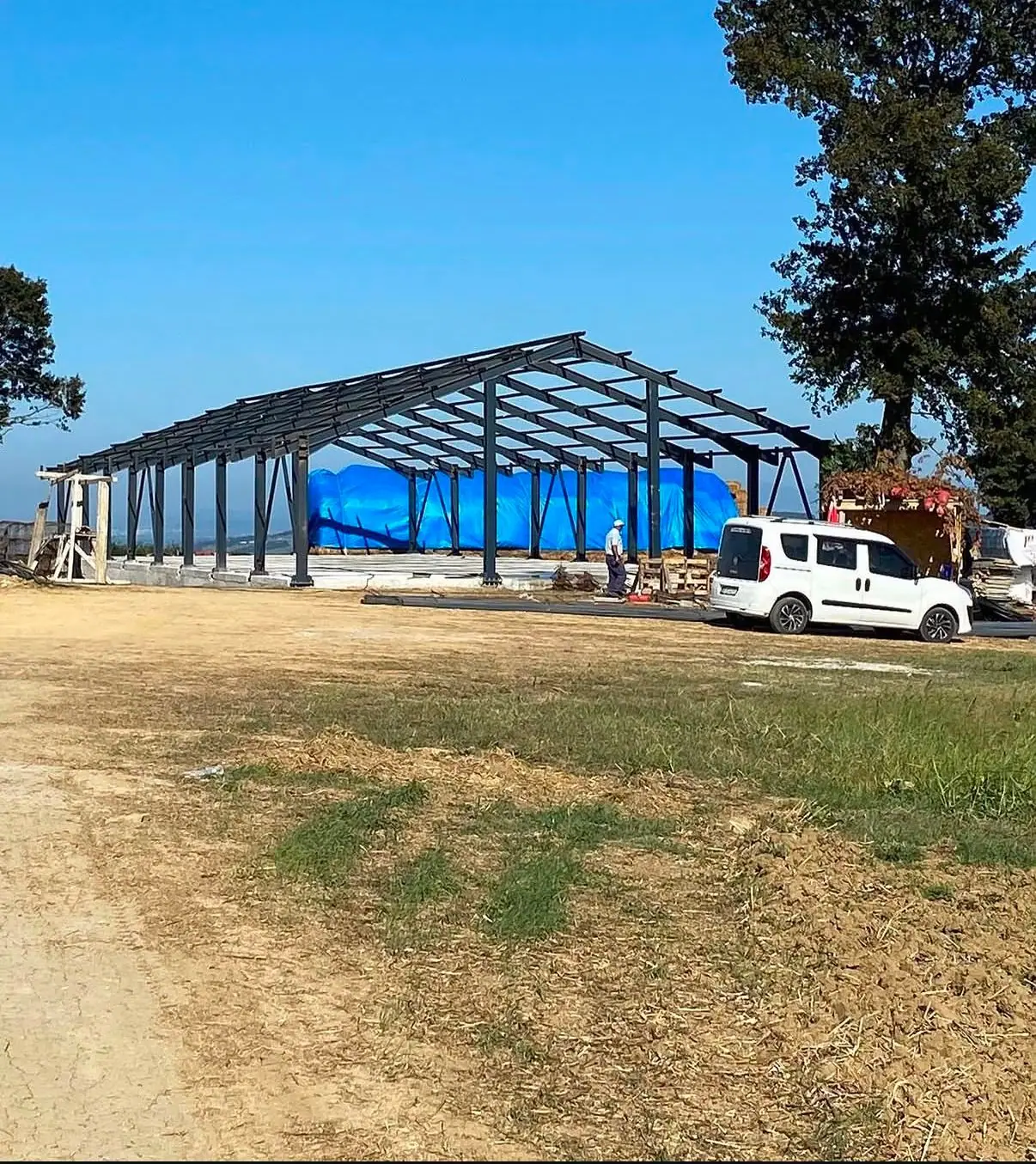 Akmeşe Hangar Yapısı — Hangar yapısı